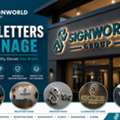 3D Letters Signage For Professional Business Branding