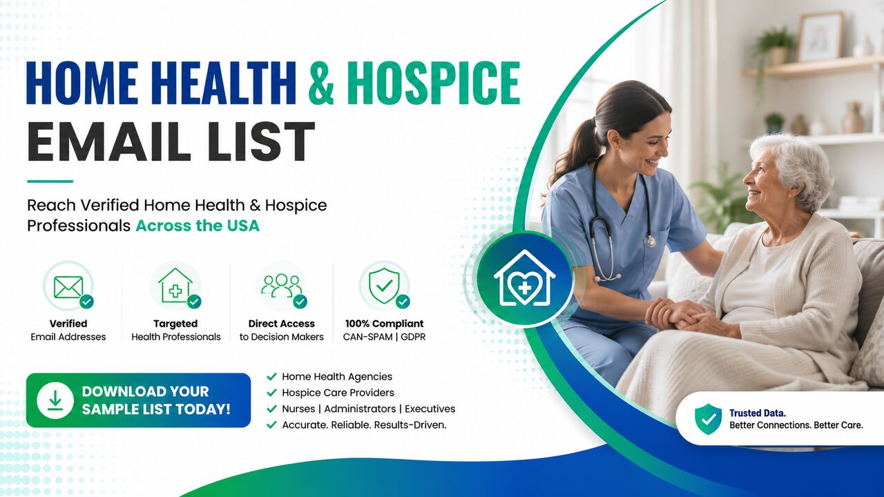 San Francisco, Business, Home Health & Hospice Email List | Verified Contacts