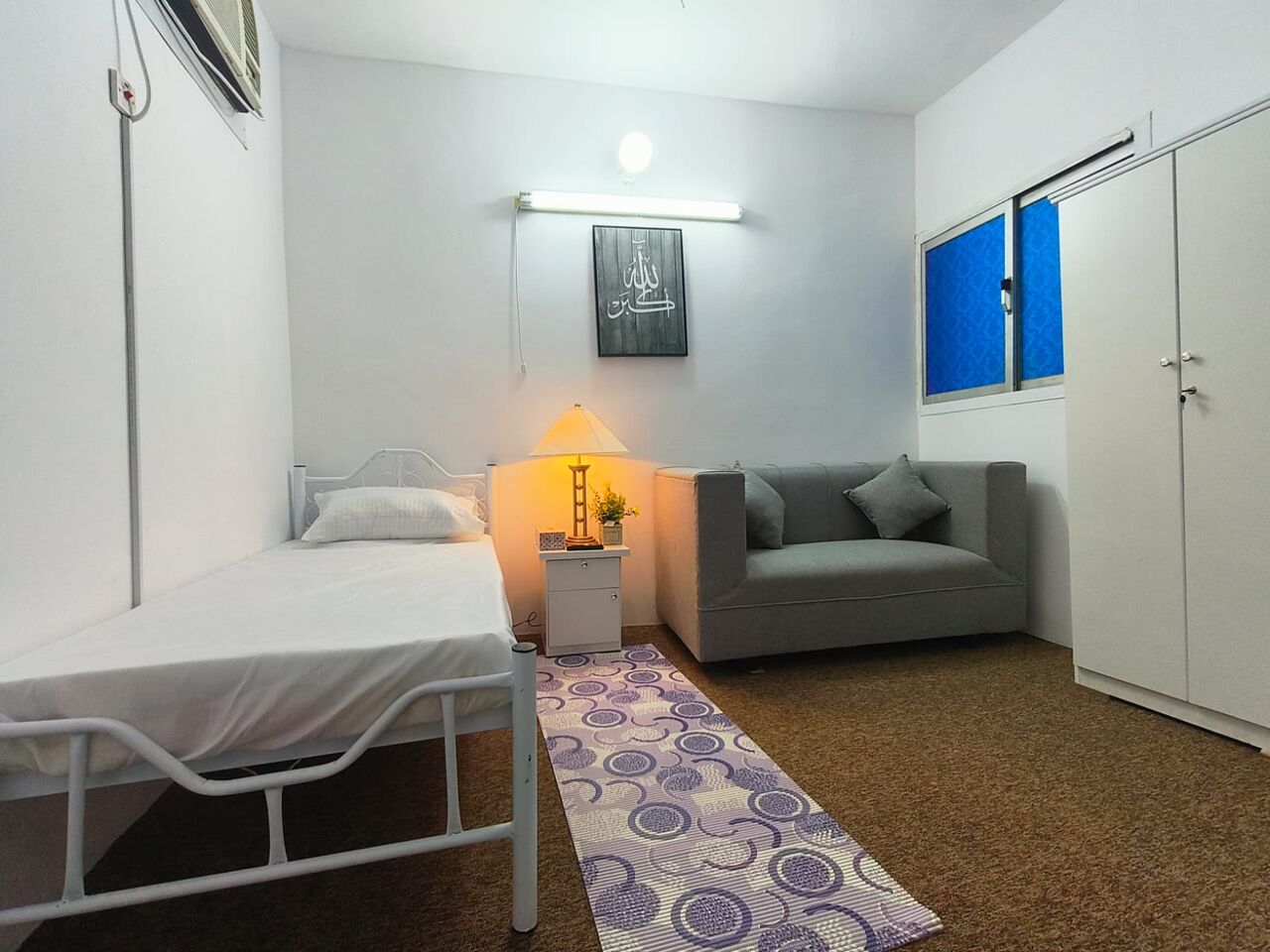 Riyadh, Rooms for Rent, SAR 1500/month,  Furnished,  Executive Rooms Available In Fully Furnished Flat 3-BHK-G, R-2