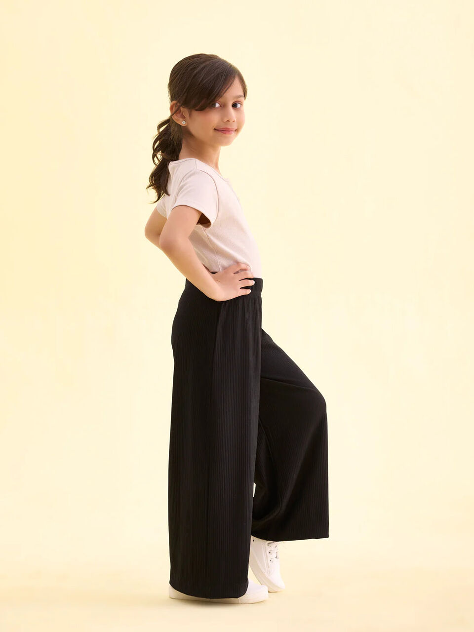 Chennai, Clothing & Accessories, INR 599,  Palazzo Pants For Girls By Go Colors &ndash; Comfortable Ethnic & Everyday Styles