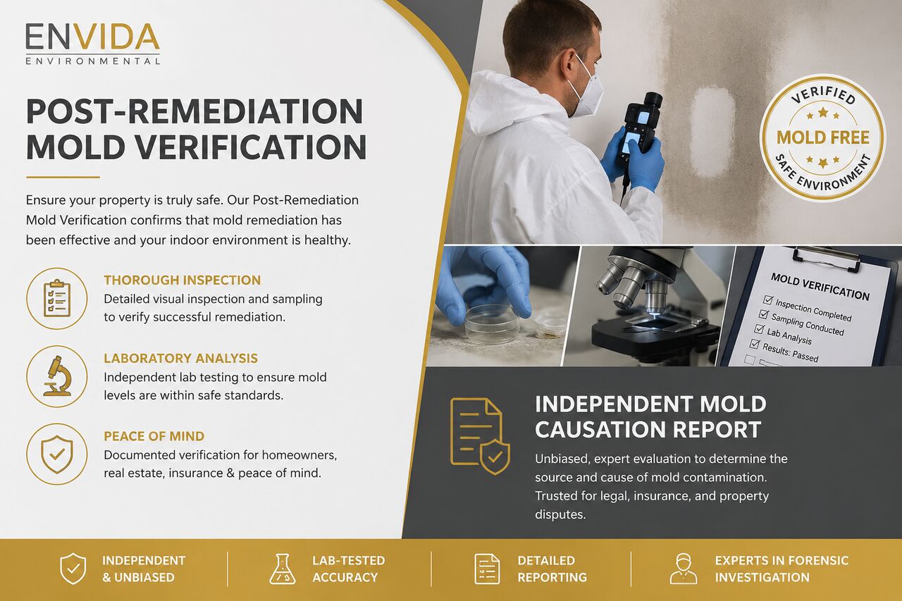 London, Household, Post-remediation Mold Verification