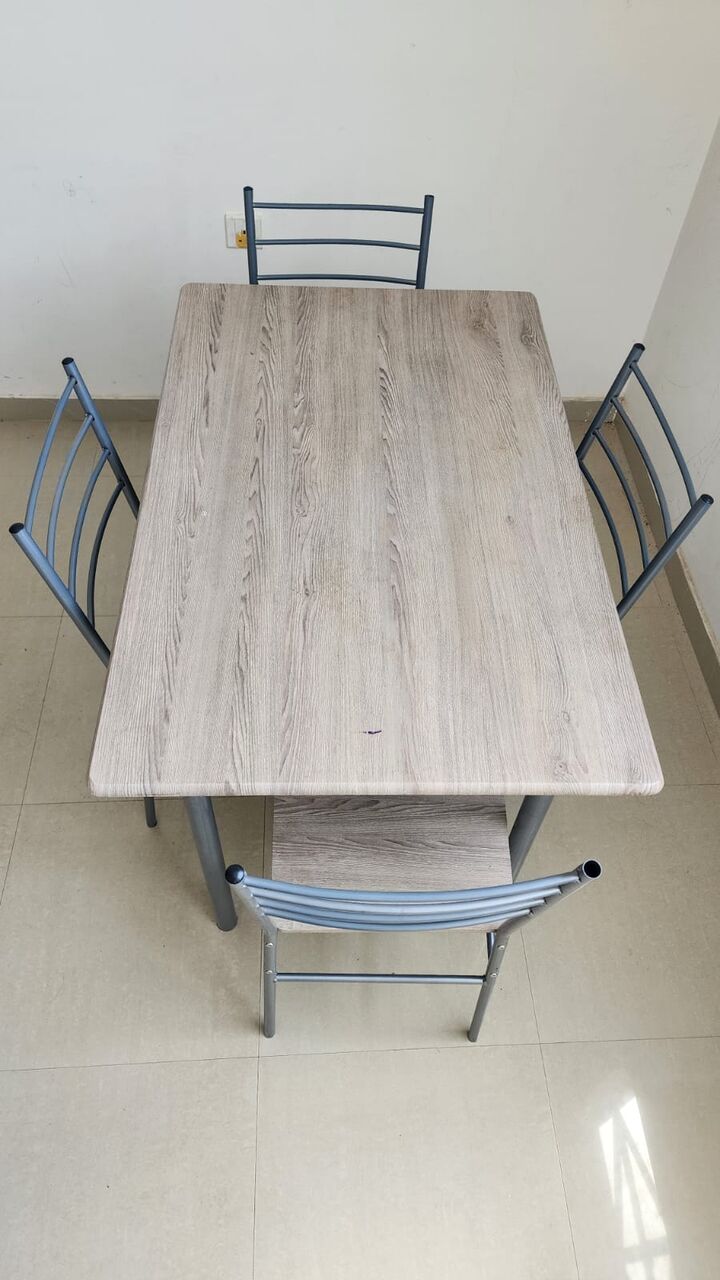 Riyadh, Furniture, SAR 150,  Single Bed, Wardrobe, Mirror, Study Table, Side Table & IKEA Dining Table With 4 Chairs