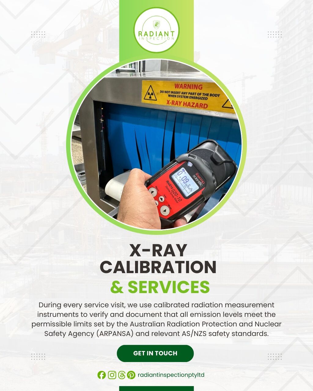 Melbourne, Industrial Machinery, AUD 1,  Food X-ray Inspection Service - Radiant Inspection