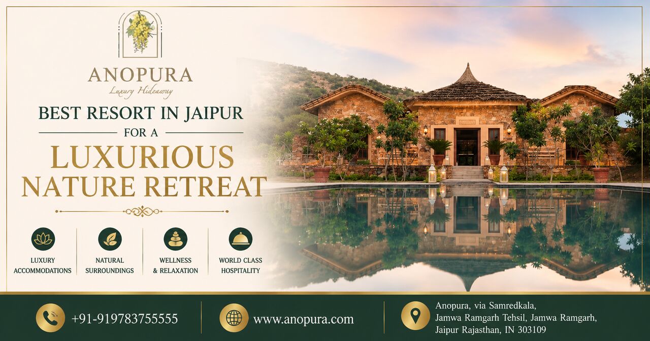 Jaipur, Restaurants, Best Resort In Jaipur For A Luxurious Nature Retreat