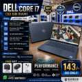 BHD 143, Dell I7 32GB RAM 10th Gen Laptop 16GB Graphic M.2 SSD 35x Fast Free Bag, Mouse, Earphone