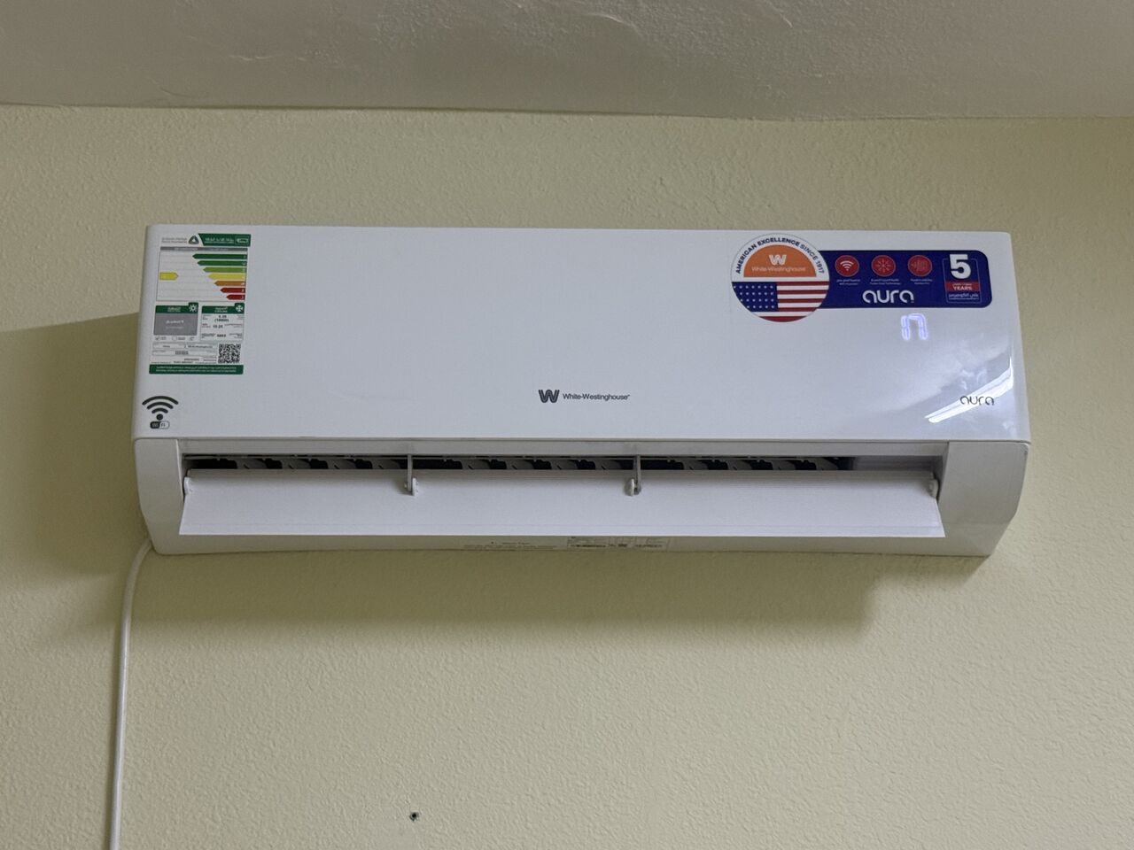 Thuqbah, Air Conditioners, SAR 1050,  ❄️ FOR SALE: Split AC 1.5 Ton (White Westington) ❄️