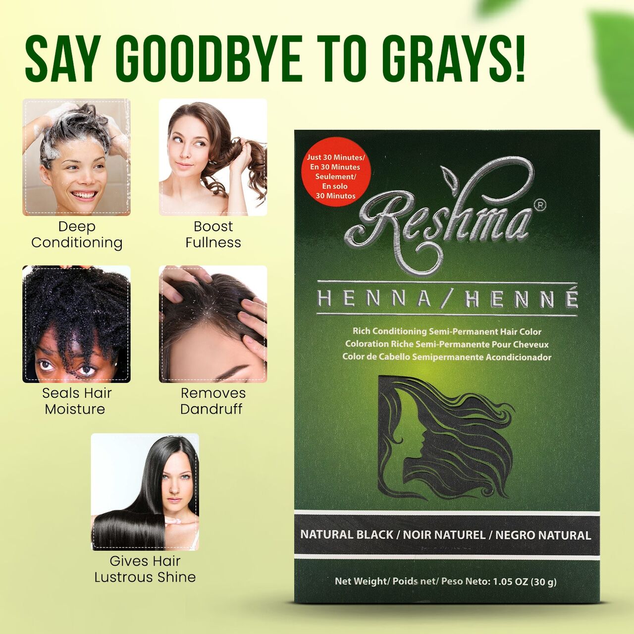 New York, Health & Beauty Items, USD 10,  Buy Black Henna Hair Color For Covering Grey Hair