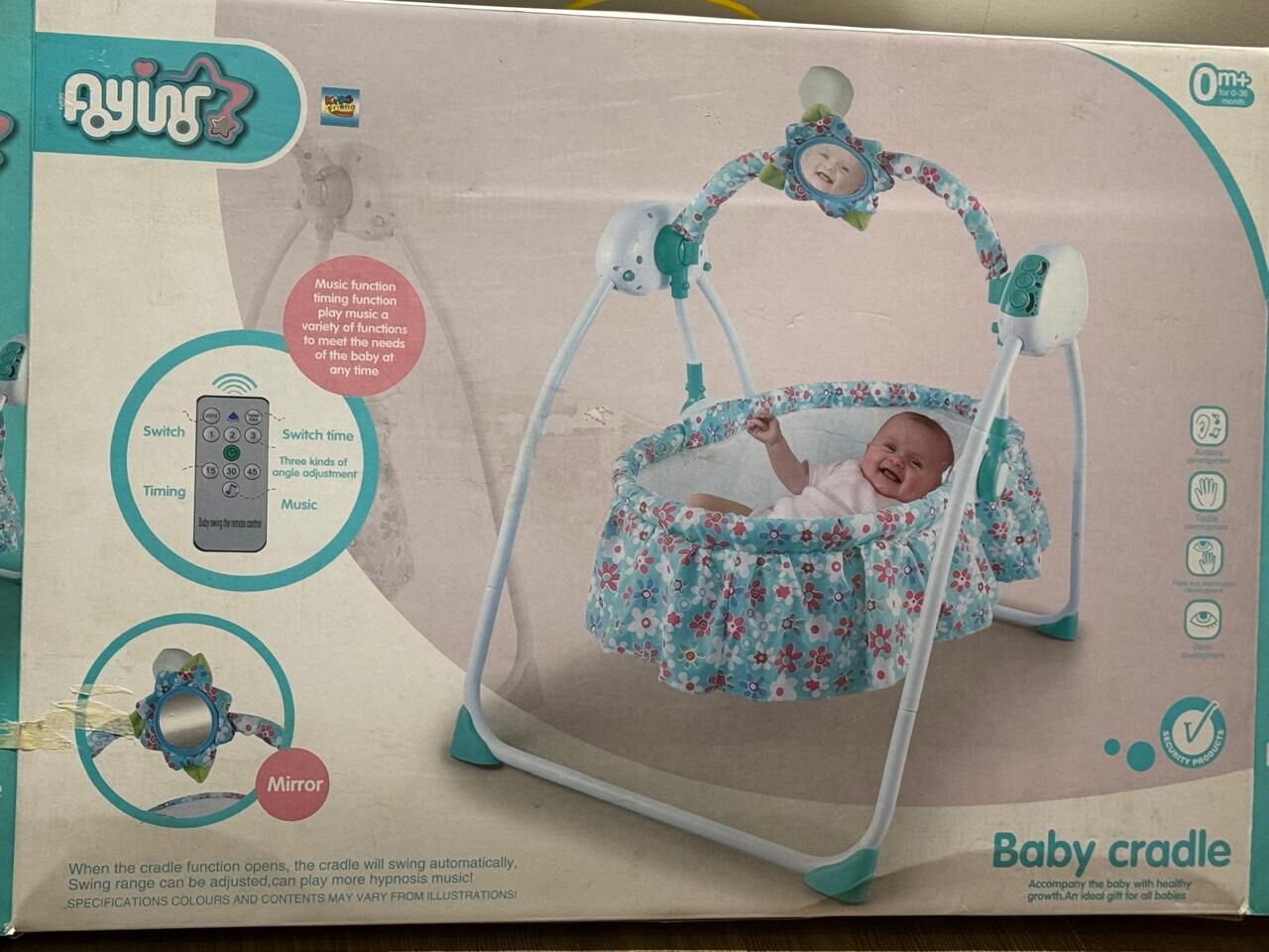Al Murabba, Baby & Kid Stuff, SAR 100,  Baby Electric Cradle/Swing For Sale