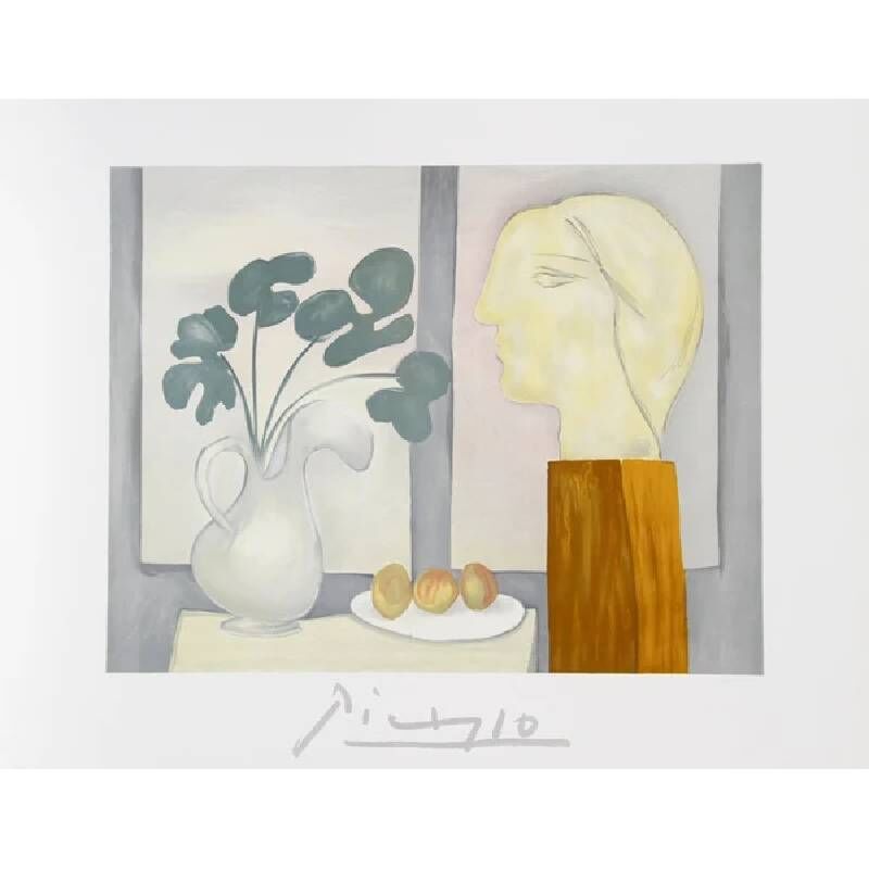 New York, Appliances, USD 800,  Picasso Lithographs | Nature Morte &Agrave; La Fen&ecirc;tre Print