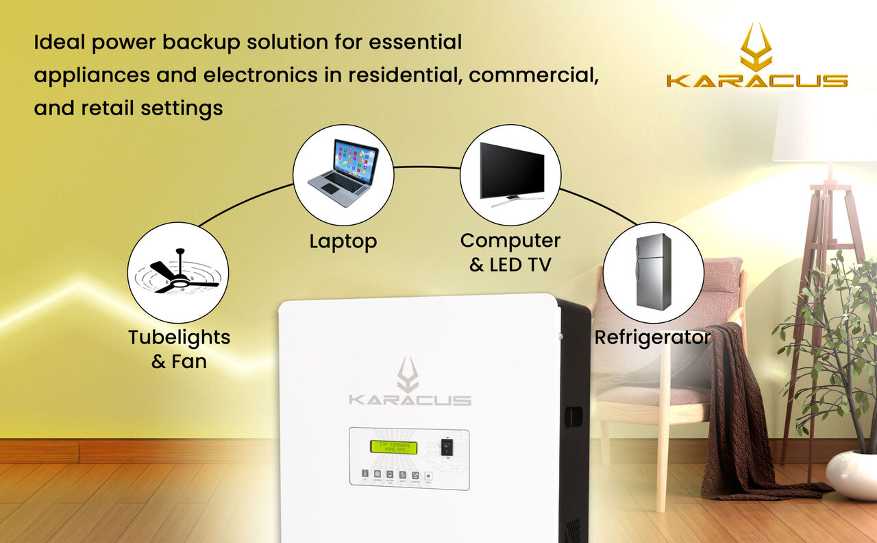 Mumbai, Electronics, INR 32999,  Best Lithium Battery Inverter For Home - Karacus