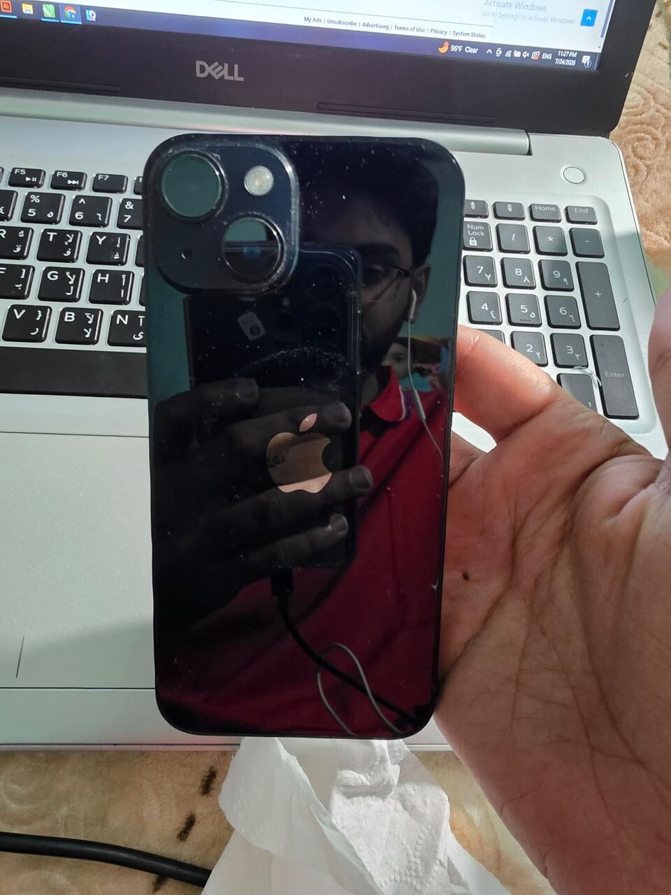 Jeddah, Mobile Phones, SAR 1350,  Iphone 14 ( 128Gb Black ) Esim Only