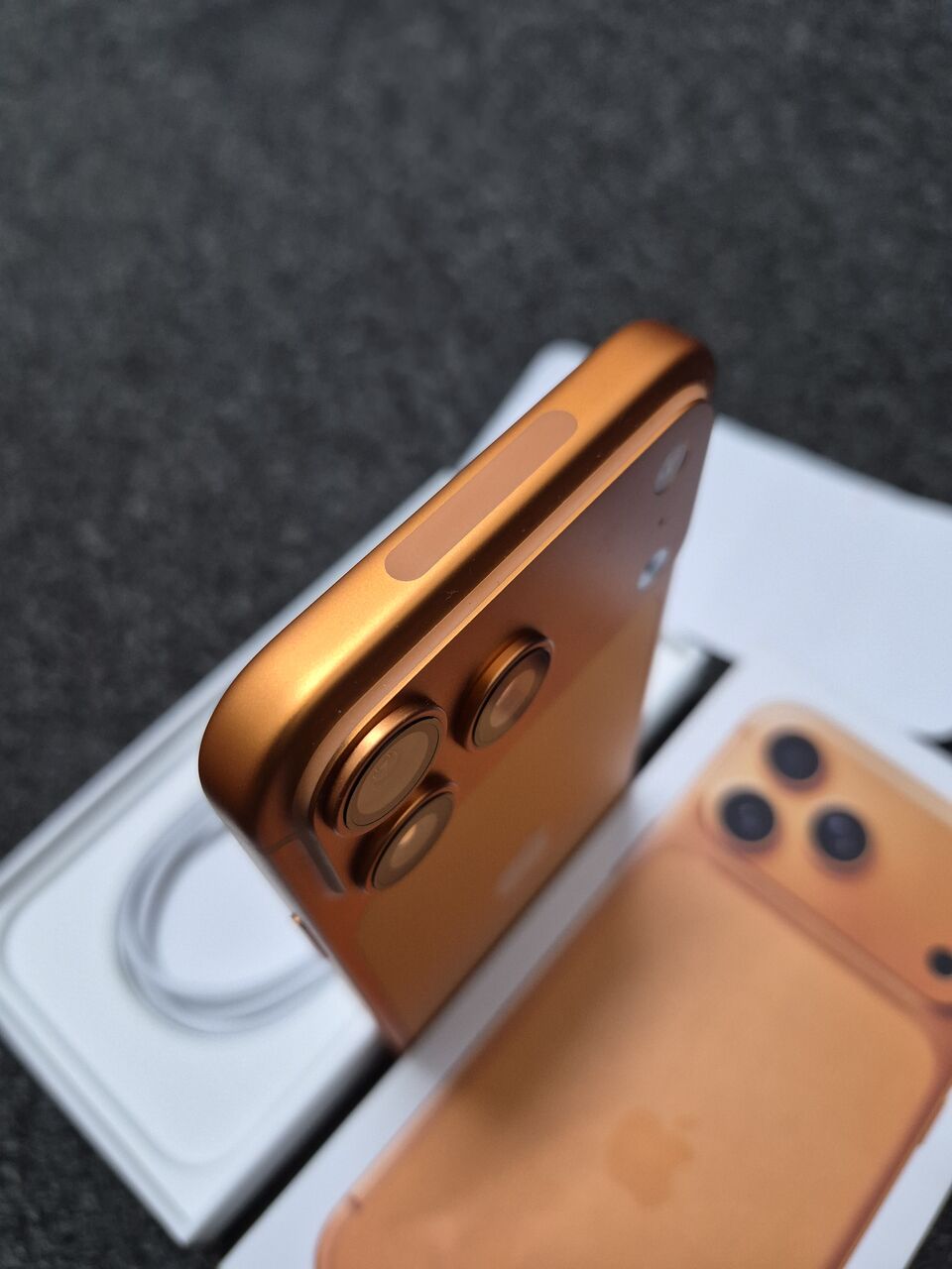 Olaya, Mobile Phones, SAR 4650,  IPhone 17 Pro Max 256gb Cosmic Orange New Mobile 5 Day