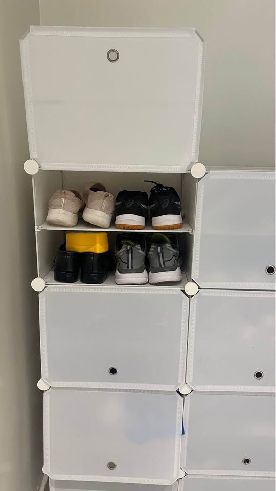 Riyadh, Household Items, SAR 120,  Final Exit Sale: Shoe Rack : 32 Pairs Of Shoes Can Be Arranged