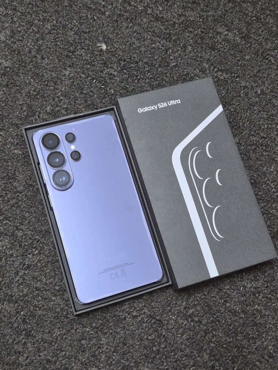 Riyadh, Mobile Phones, SAR 3650,  Samsung Galaxy S26 Ultra Cobalt Violet 12gb 256gb