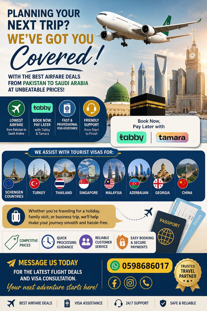 Riyadh, Tickets, ✨ Fly Smarter. Travel Easier. Visa Assistance You Can Trust! ✈️🌍