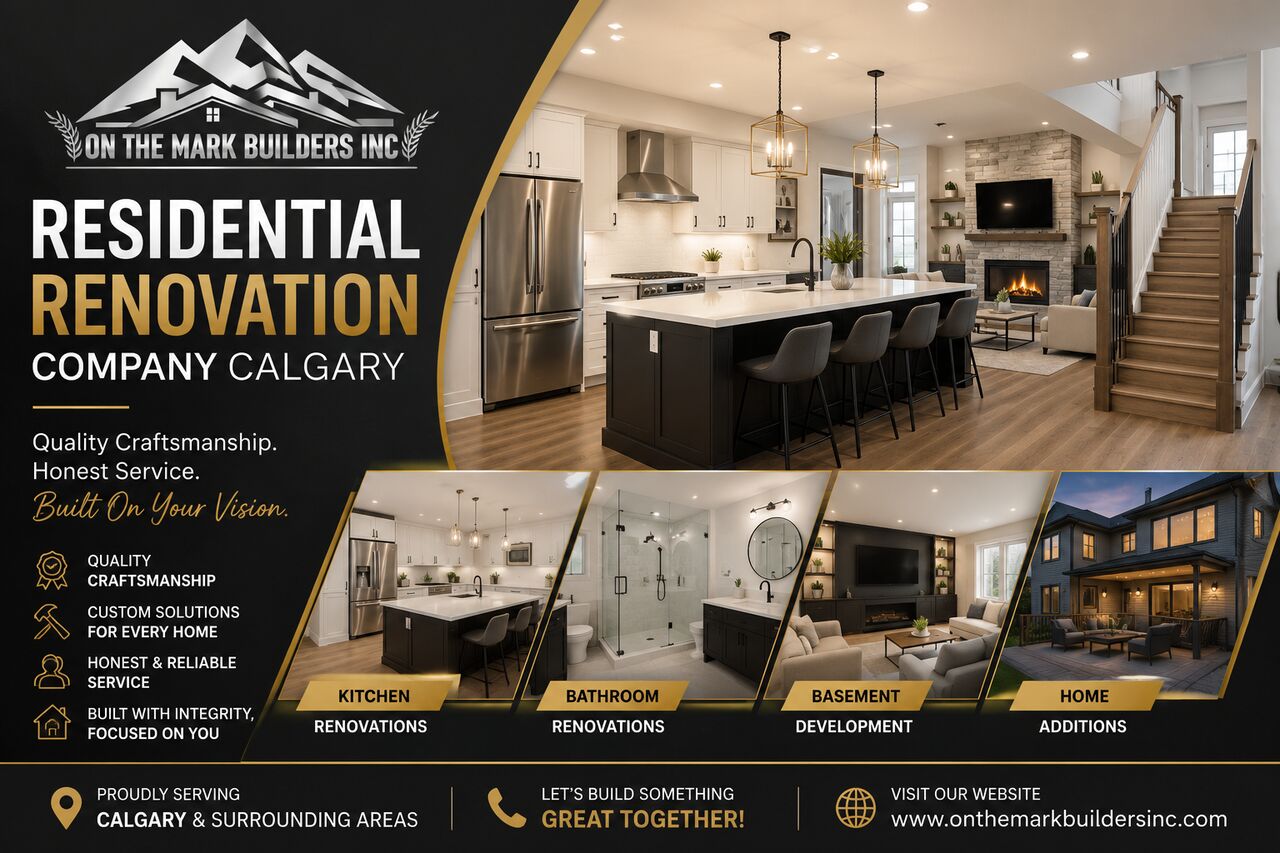 Calgary, Household, Residential Renovation Company In Calgary