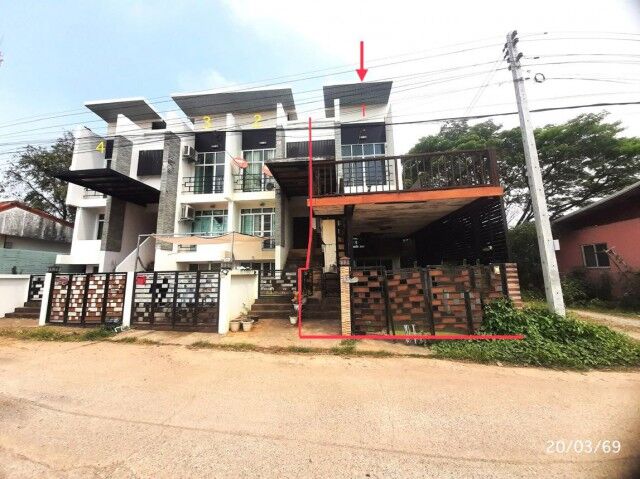Bangkok, Real Estate For Sale, THB 3240000,  3 BR,  26 Sq. Feet,  3-story Detached House For Sale, Khon Kaen, Srichan Road, Mueang Khon Kaen.