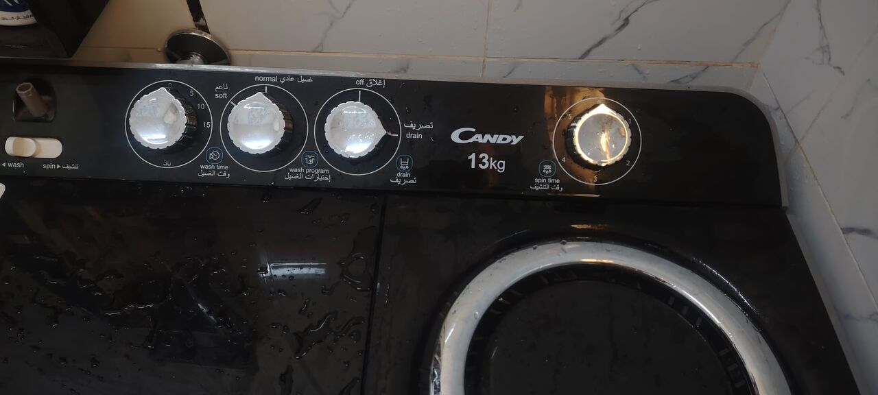 Riyadh, Household Items, SAR 650,  CANDY HEAVY-DUTY WASHING MACHINE DOUBLE TUB