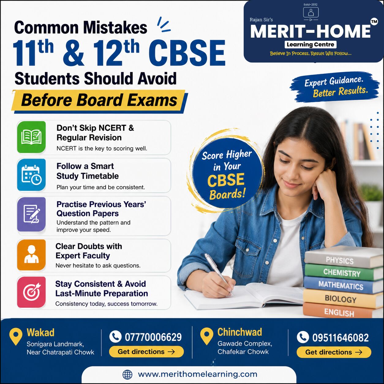 Mumbai, Education, Common Mistakes 11th And 12th CBSE Students Should Avoid During Board Exam Preparation