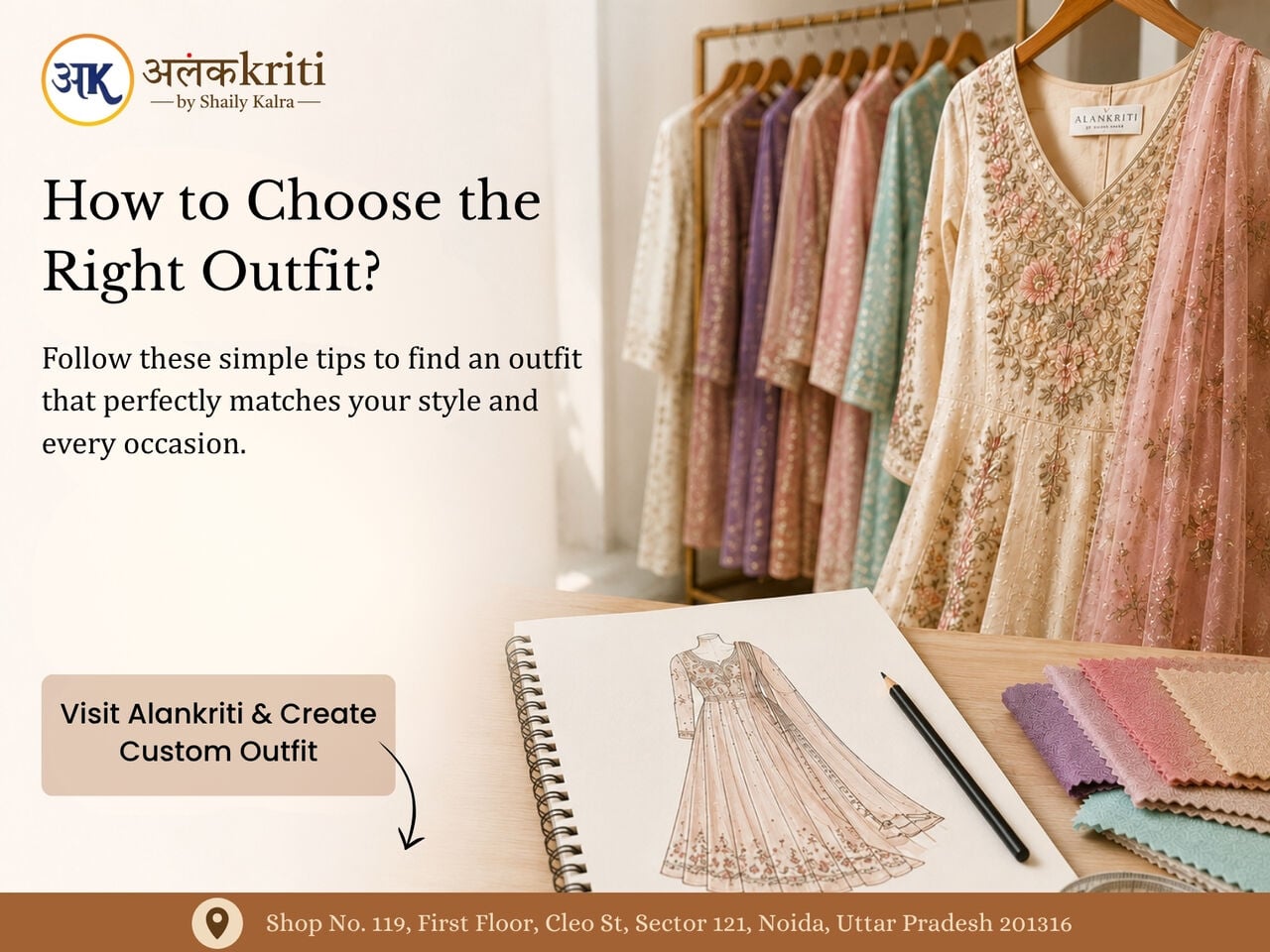 Noida, Fashion & Design, Best Women Boutique In Noida For Designer Ethnic & Party Wear