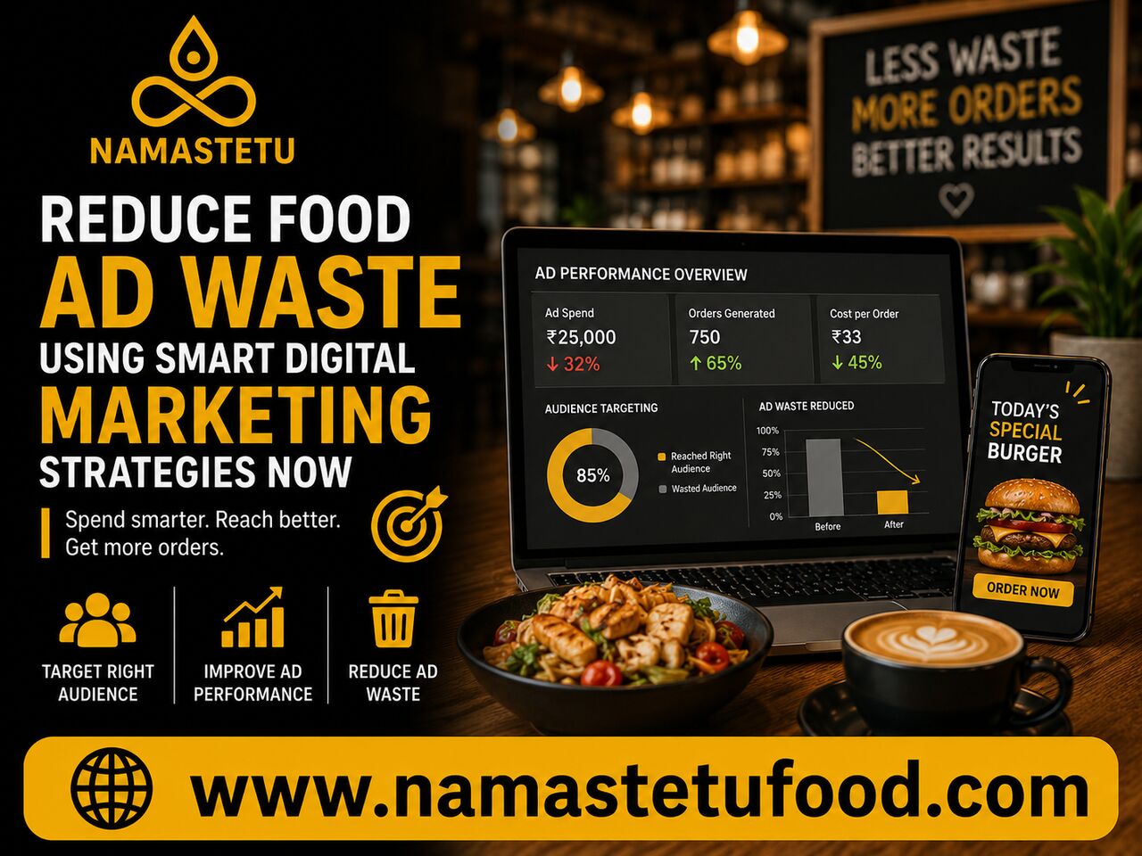 Indore, Business, Reduce Food Ad Waste Using Smart Digital Marketing Strategies Now