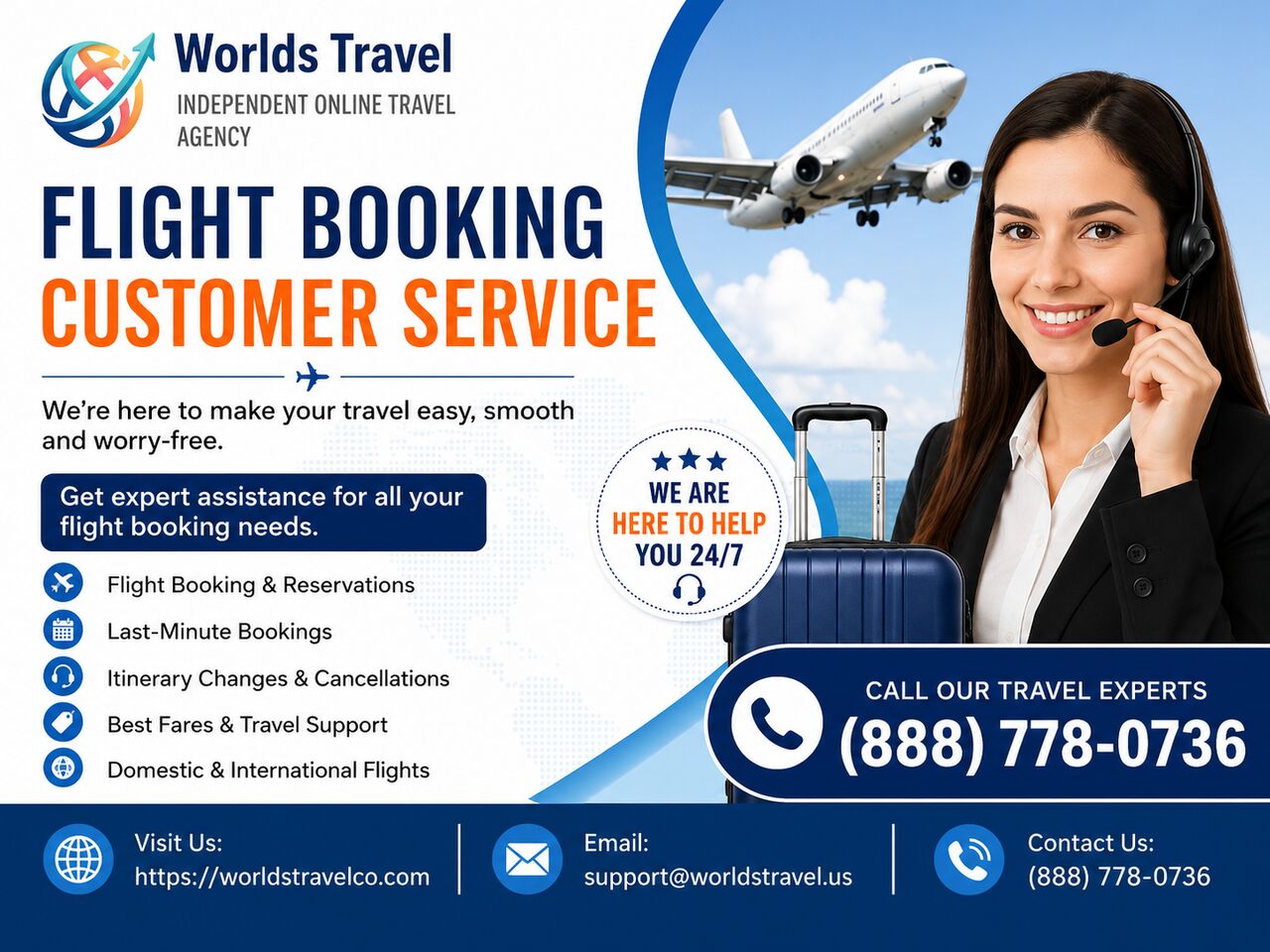 New York, Travel, Flight Booking Customer Service &ndash; Fast & Reliable Travel Support | Worlds Travel Co