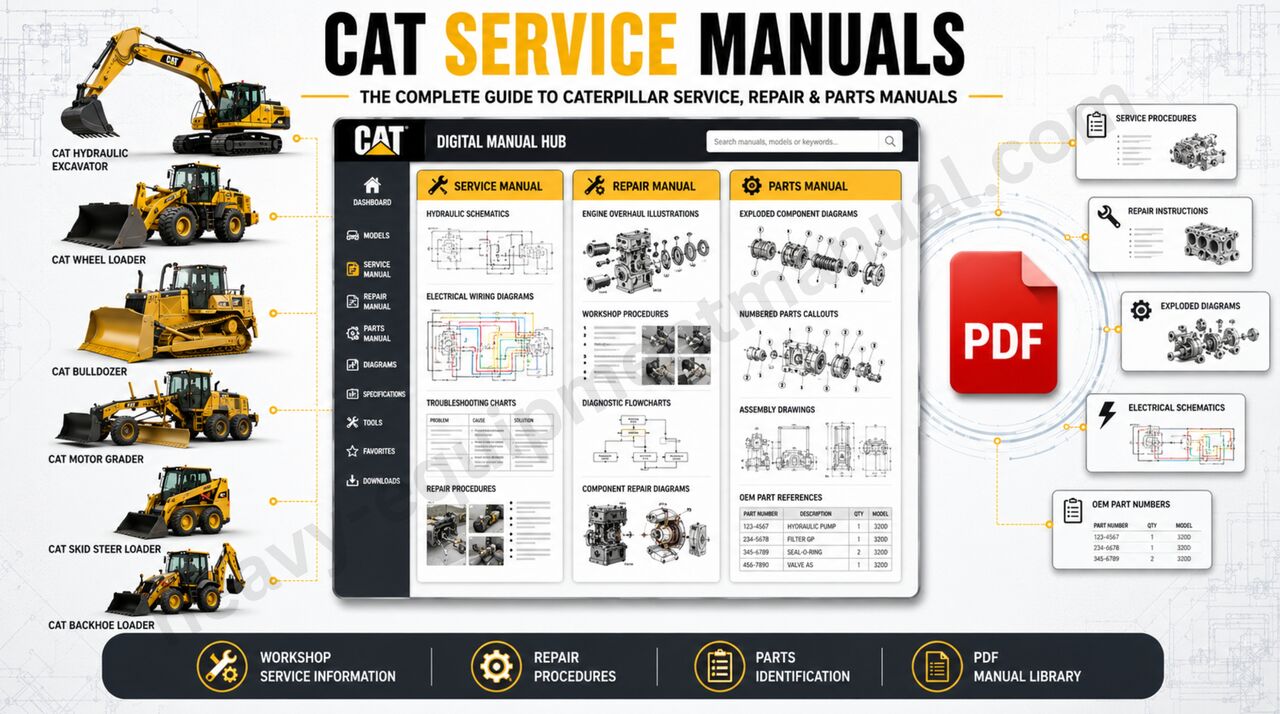 New York, Vehicles, Cars & Trucks , Caterpillar 259D Service Manual PDF,  2026,  Automatic,  ,