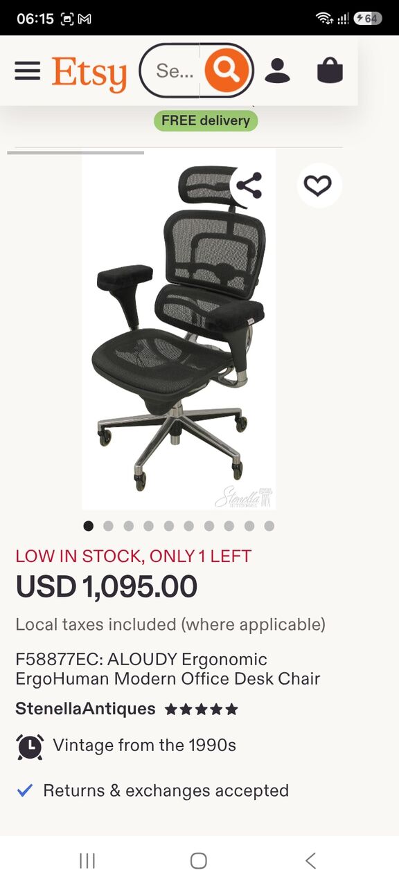 Dammam, Furniture, SAR 700,  Office Chair