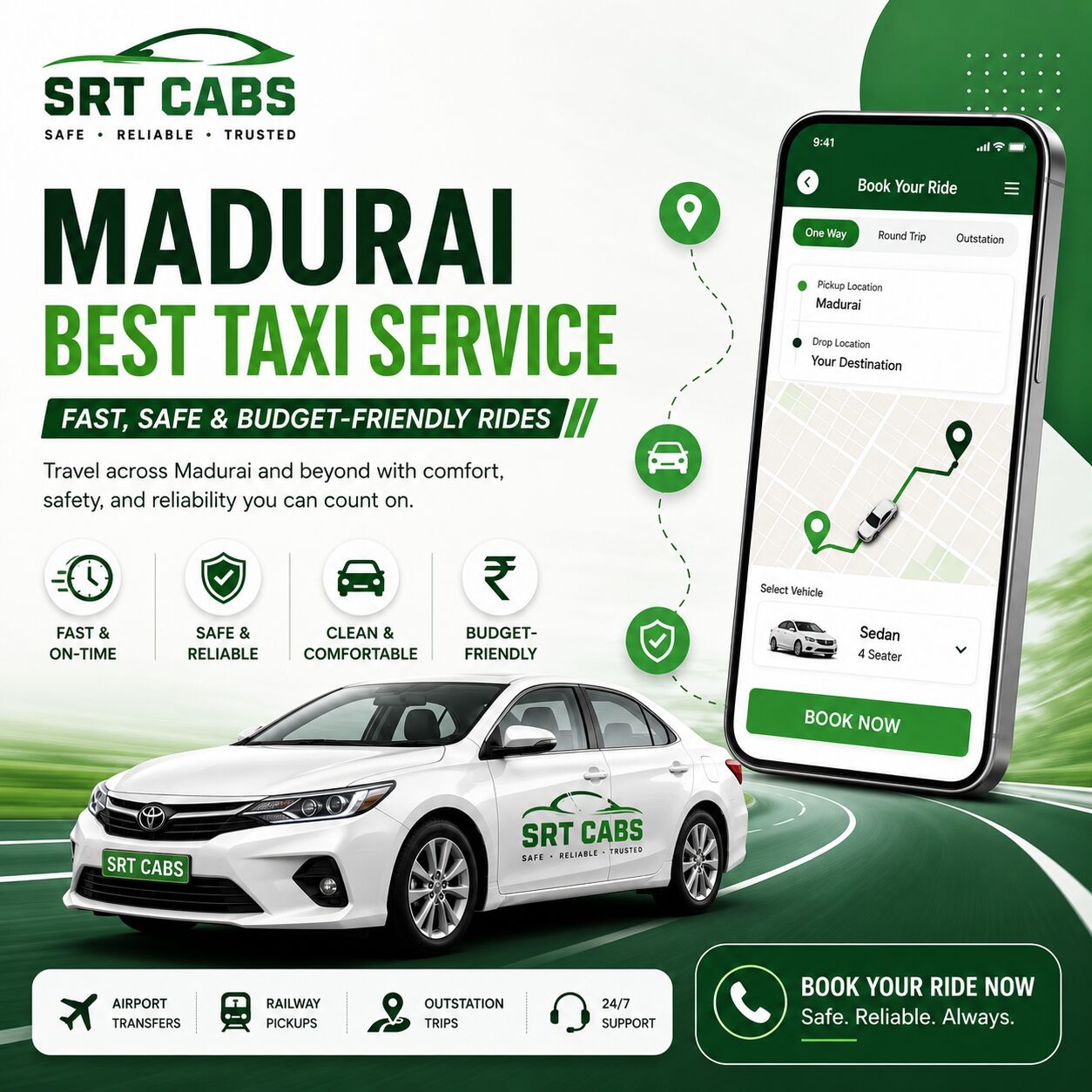 Madurai, Travel, Madurai Best Taxi Service: A Closer Look At The Details That Count