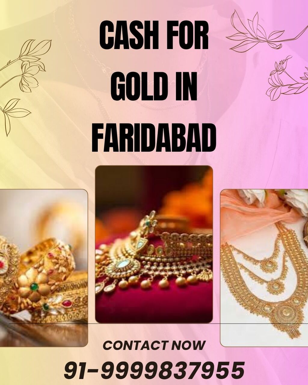 Faridabad, Items Wanted, Need Instant Cash For Gold In Faridabad?