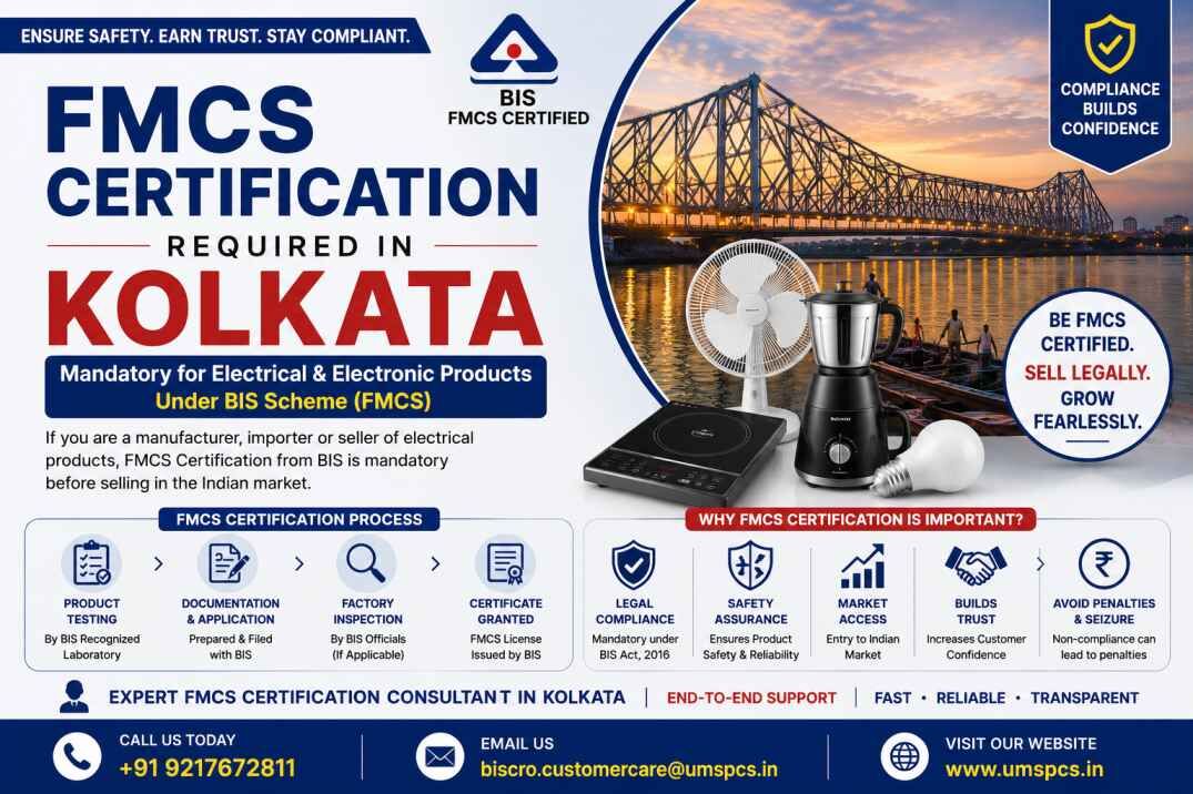Kolkata, Legal, Why Is FMCS Certification Required In Kolkata?