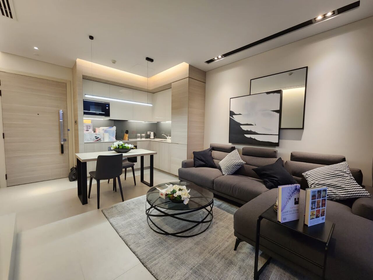 Juffair, Apartments, Flats, Houses & Villas, BHD 425/month,  Furnished,  1 BR,  70 Sq. Meter,  Luxury Style 1 BR FF Apartment For Rent Fontana Infinity