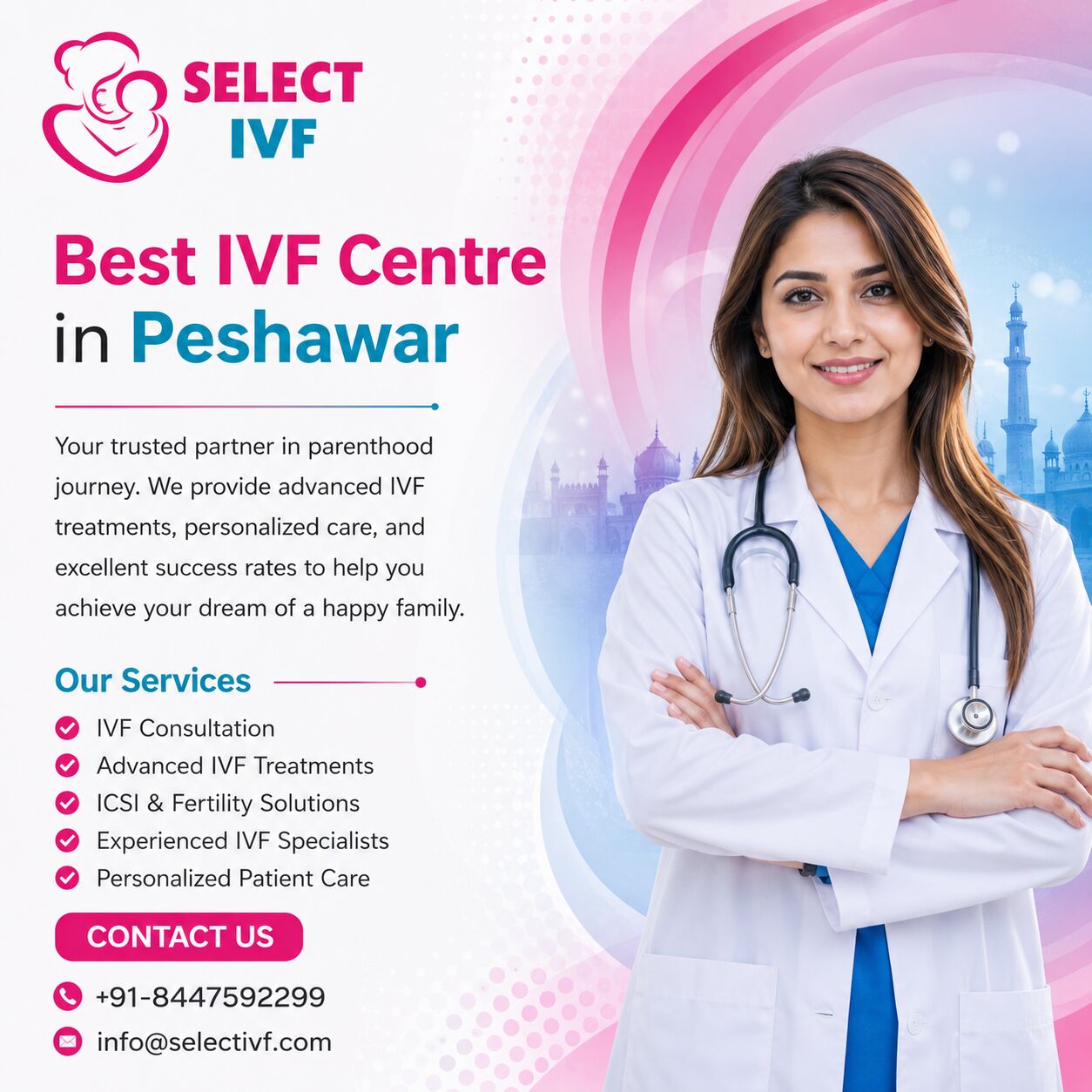 Peshawar, Health, Best IVF Centre In Peshawar