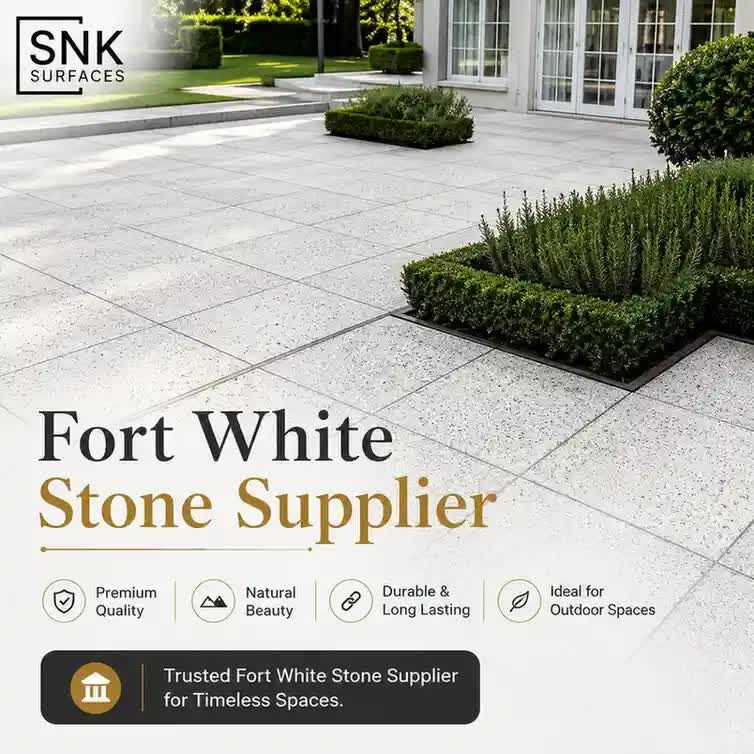 New York, Materials, Leading Fort White Sandstone Supplier For Commercial Scale