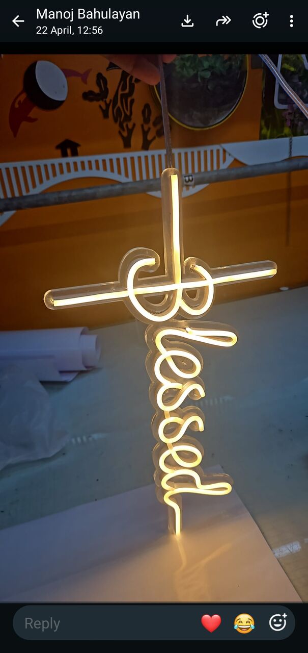 Manama, Household Items, BHD 45,  LED Light BLESSED Signage