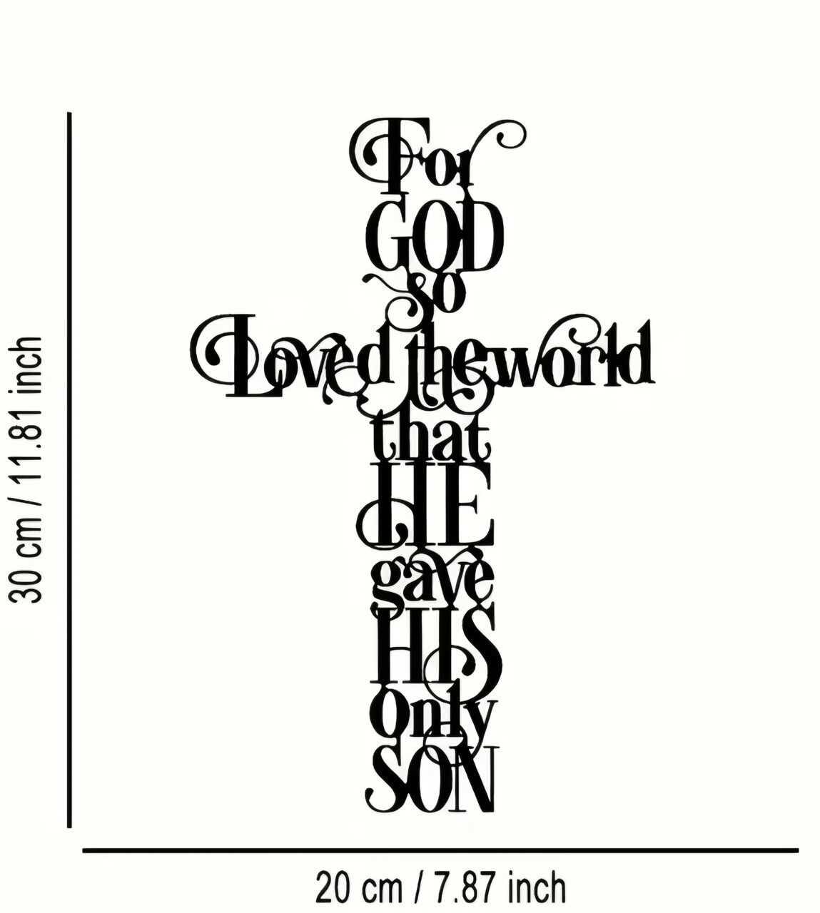 Manama, Household Items, BHD 10,  Acrylic Cross - 10 Pieces