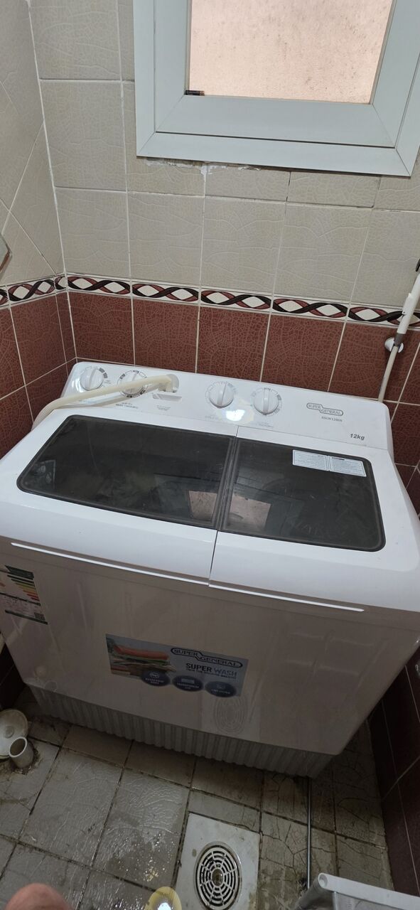 Al Rehab, Household Items, SAR 500,  12kg Semi Automatic Washing Machine