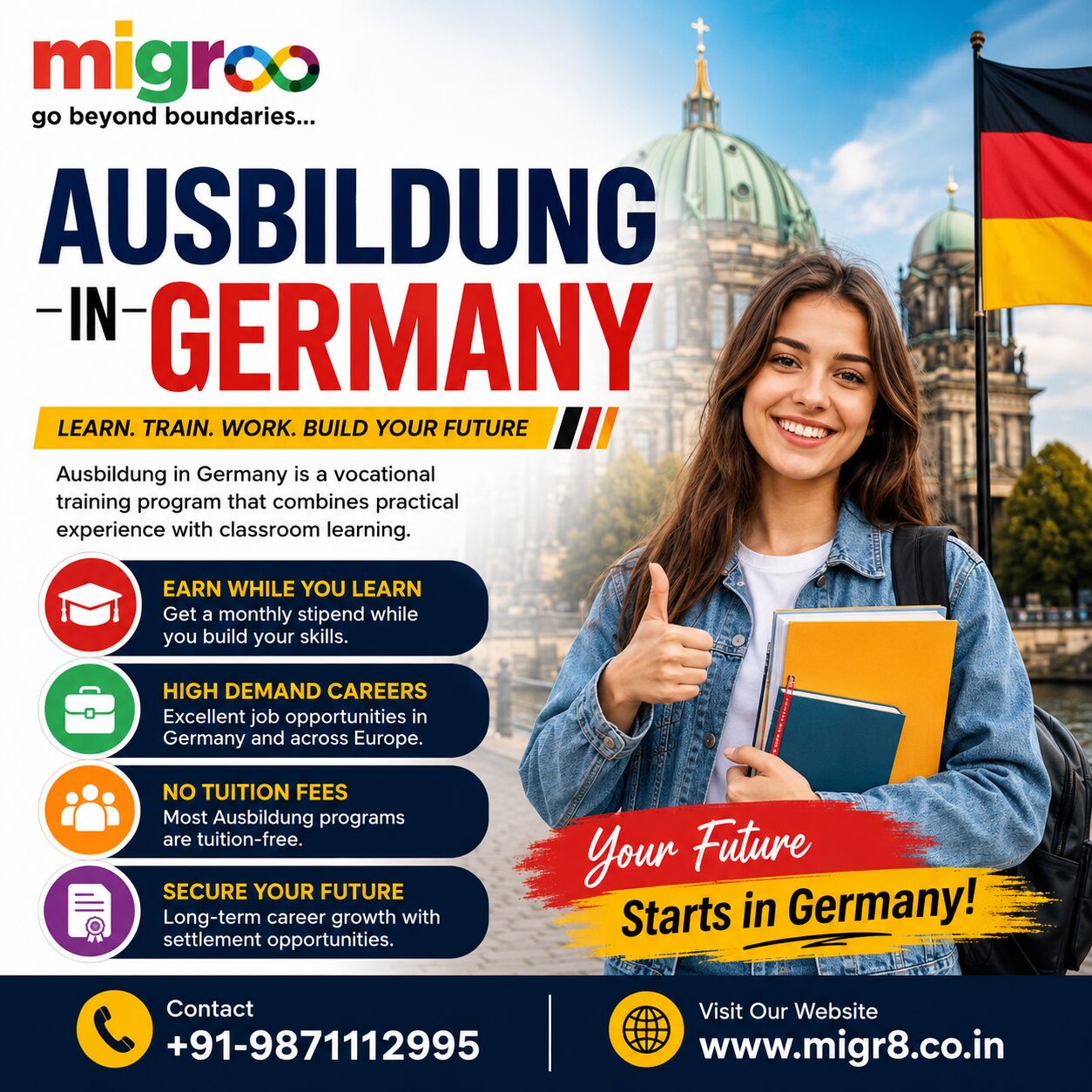 New Delhi, Free Items, Ausbildung In Germany