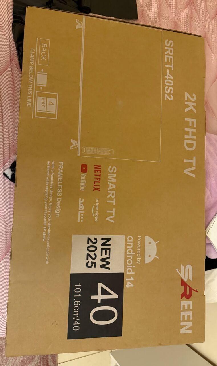 Makkah, Electronics, SAR 500,  SREEN Smart TV 40-Inch FHD Android &ndash; SRET-40S2 (BRAND NEW)