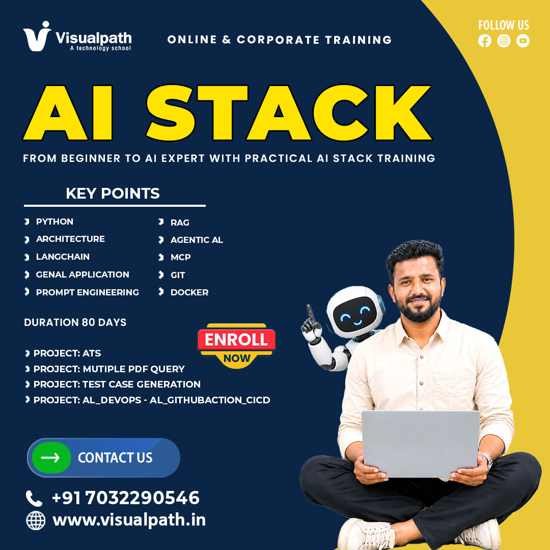 Hyderabad, Education, AI Stack Training Online | AI Stack Training In Pune