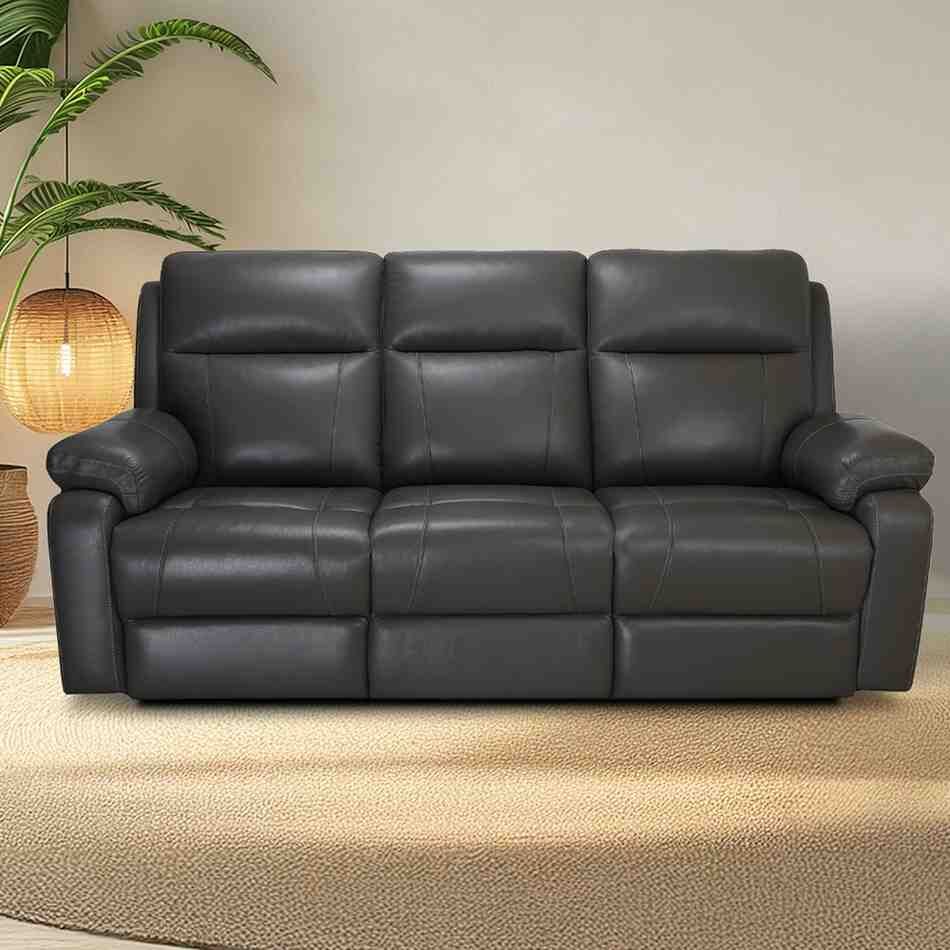 New Delhi, Furniture, Luxurious 3 Seater Recliner Sofa - Recliners India