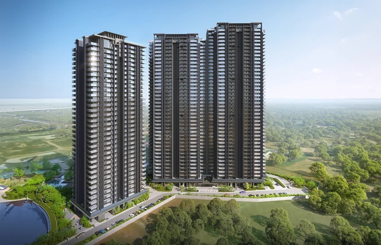 Gurgaon, Real Estate For Sale, INR 59100000,  3 BR,  2585 Sq. Feet,  Krisumi Waterside Residences &mdash; Where Japanese Precision Meets An Indian Skyline