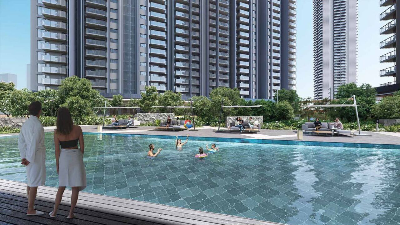 Gurgaon, Real Estate For Sale, INR 59100000,  3 BR,  2585 Sq. Feet,  Krisumi Waterside Residences &mdash; Where Japanese Precision Meets An Indian Skyline