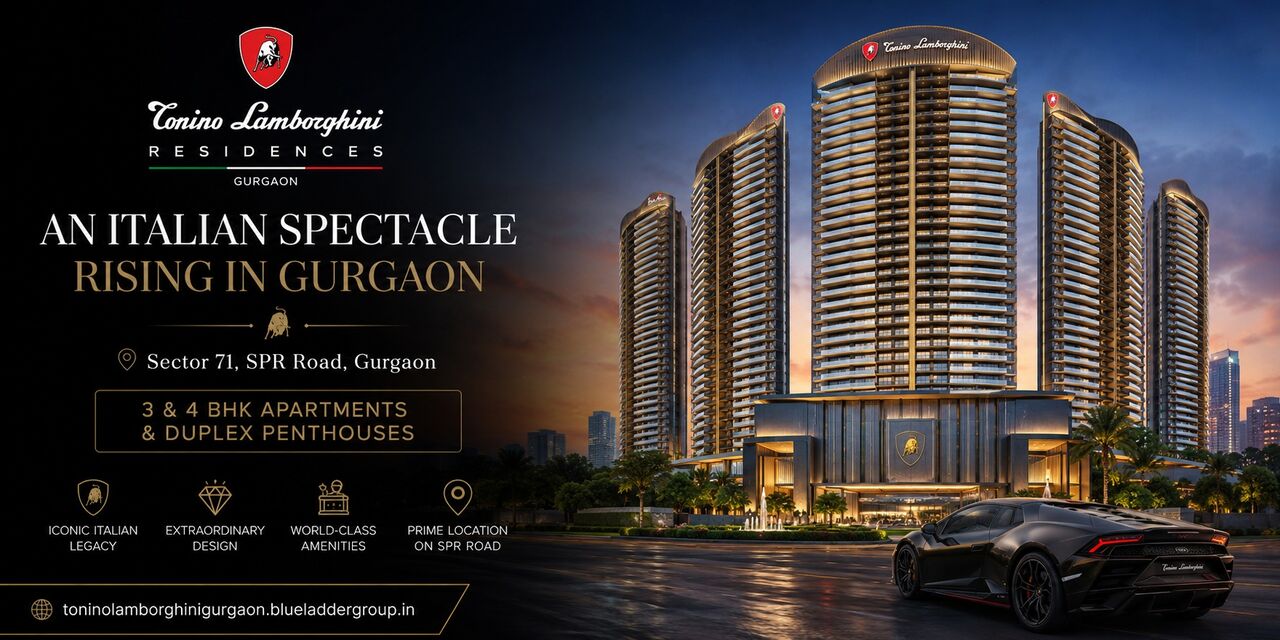 Gurgaon, Real Estate For Sale, INR 41700000,  Tonino Lamborghini Residences Sector 71 Gurgaon - Signature Globals Vision Of Excellence