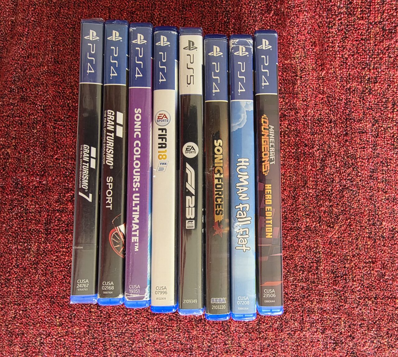 Manama, Video Games, BHD 35,  PS4 Games For Kids - Set Of 8 Games