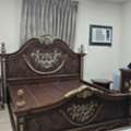 SAR 650,  Royal Bed With 6-Door Wardrobe (Good Quality).
