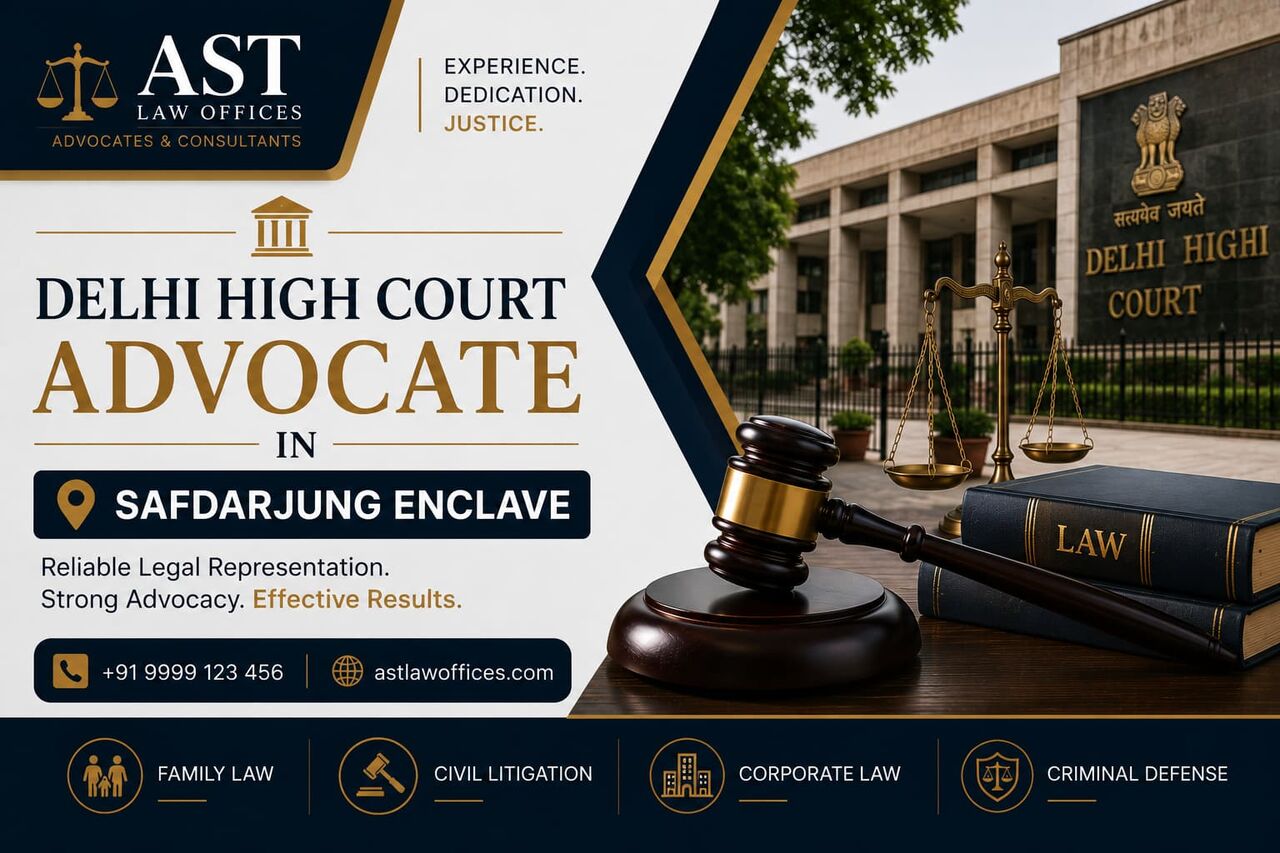 New Delhi, Legal, High Court Advocate In Safdarjung Enclave, Delhi | AST Law Office