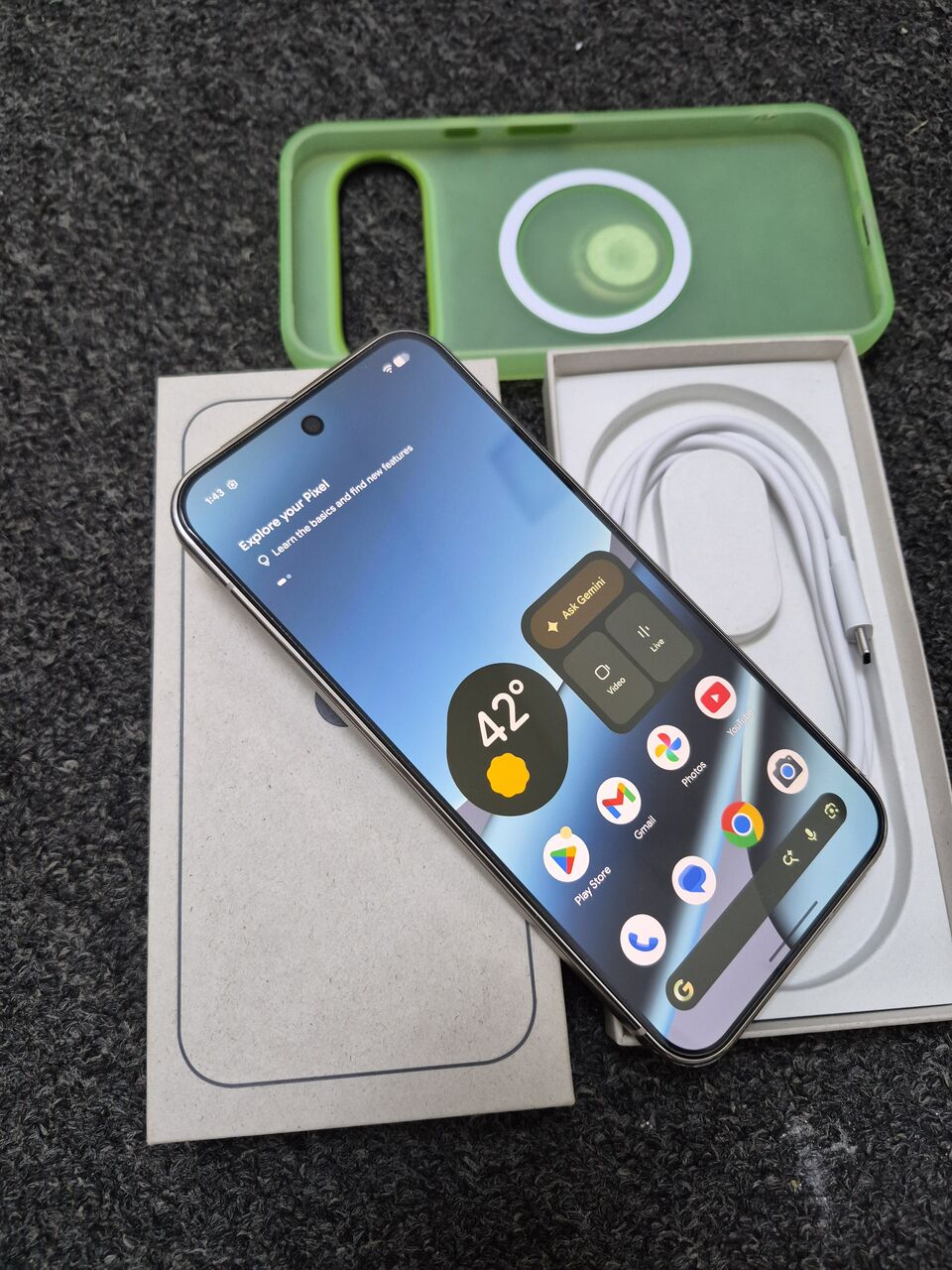 Olaya, Mobile Phones, SAR 3650,  Google Pixel 10 Pro XL Jade Green 16gb 256gb