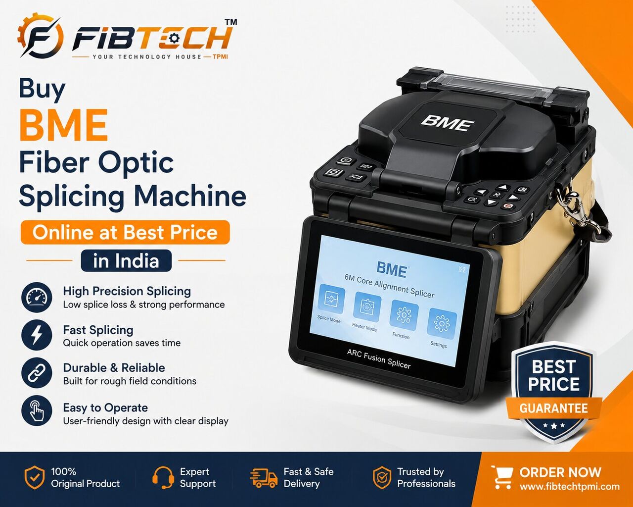 New Delhi, Electronics, INR 83500,  Buy BME Fiber Optic Splicing Machine Online At Best Price In India