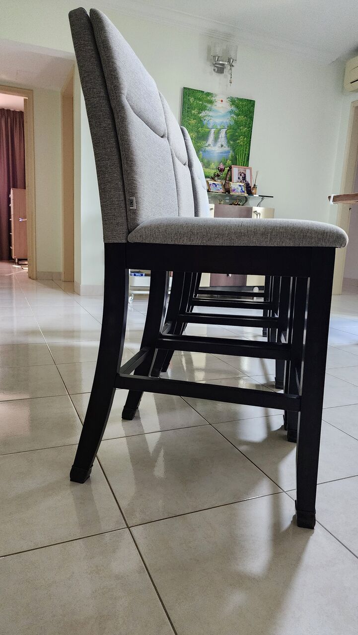 Mont Kiara, Furniture, MYR 1800,  Tsuno Solid Rubberwood Bar/Island Dining Set (Table, 4 Chairs, 1 Bench)